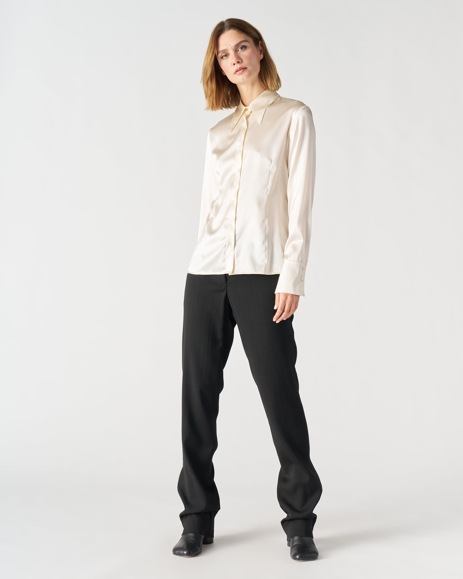 The Market Store | Camicia M/l In Raso